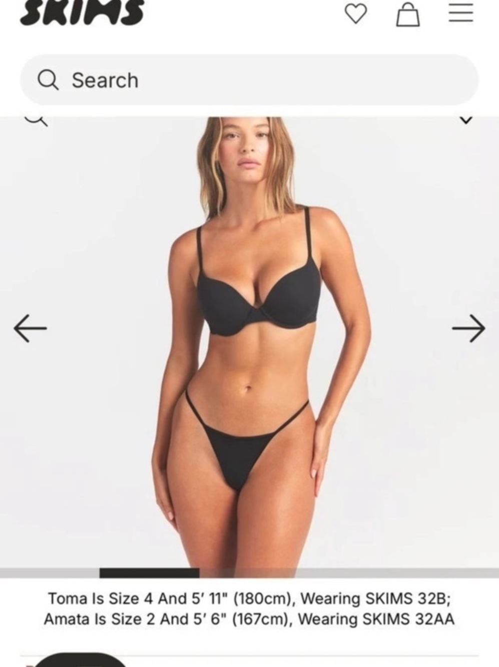 SKIMS Fits Everybody Push-Up Demi Bra